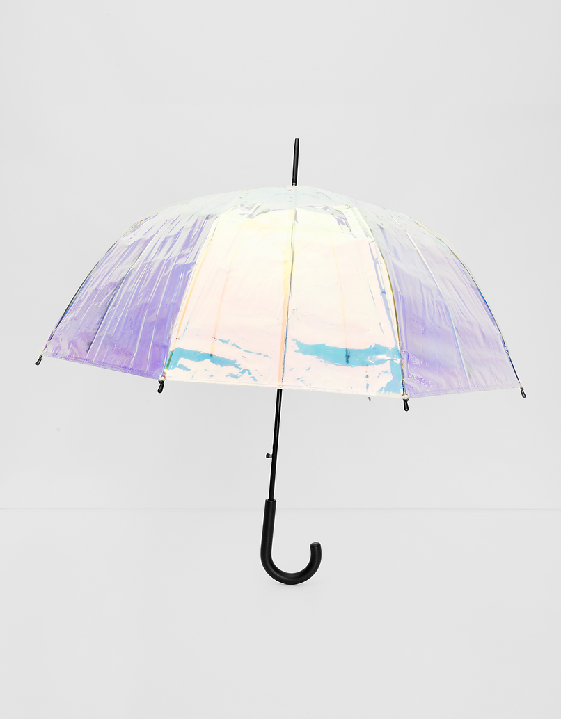 Parapluie Transparent Irisé