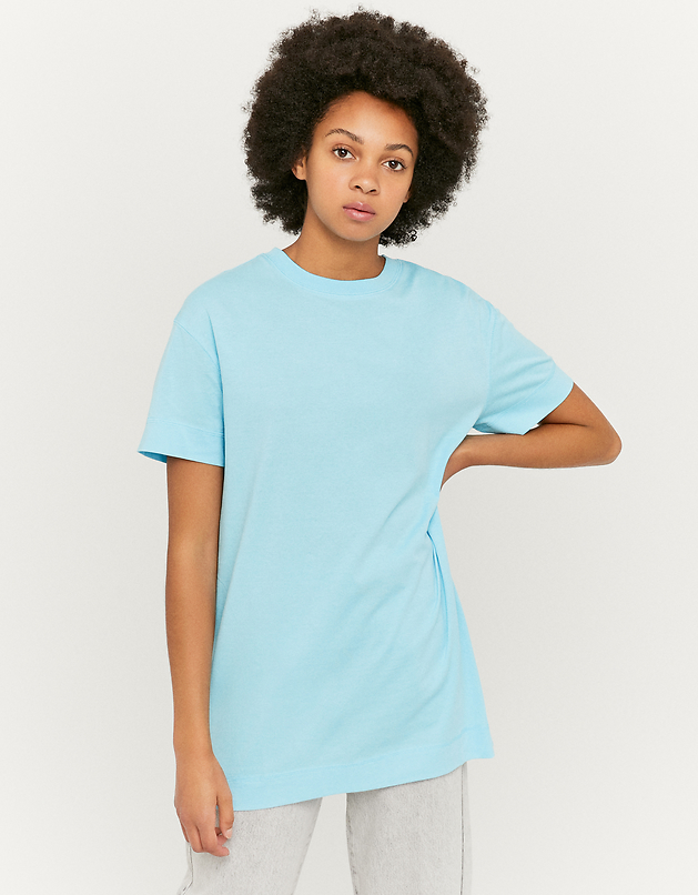 T-Shirt Ample Bleu